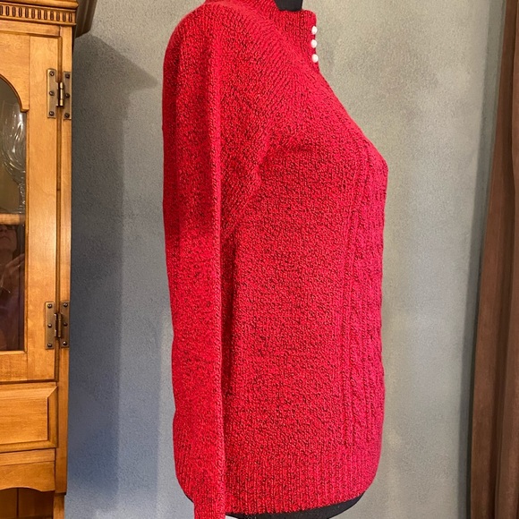 Karen Scott mock turtleneck Sweater size P/P - Picture 5 of 9